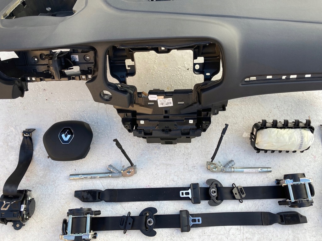 фото №6, Renault megane 4 hud панель приладів панель приладів консоль подушки безпеки