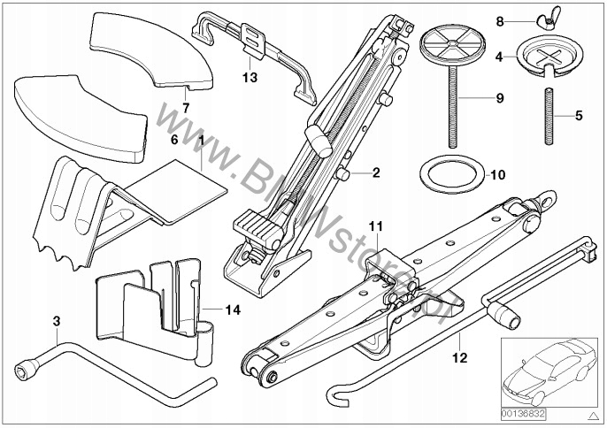 фото №11, Bmw x5 e53 ключ do kół оригинал bmw heyco 19 cali 1095831 новый 19"