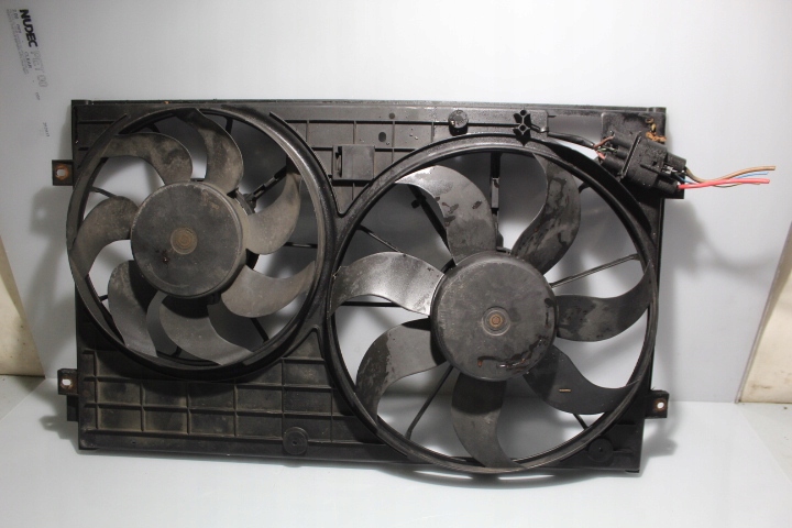 фото №1, Вентилятор радиатора skoda octavia ii