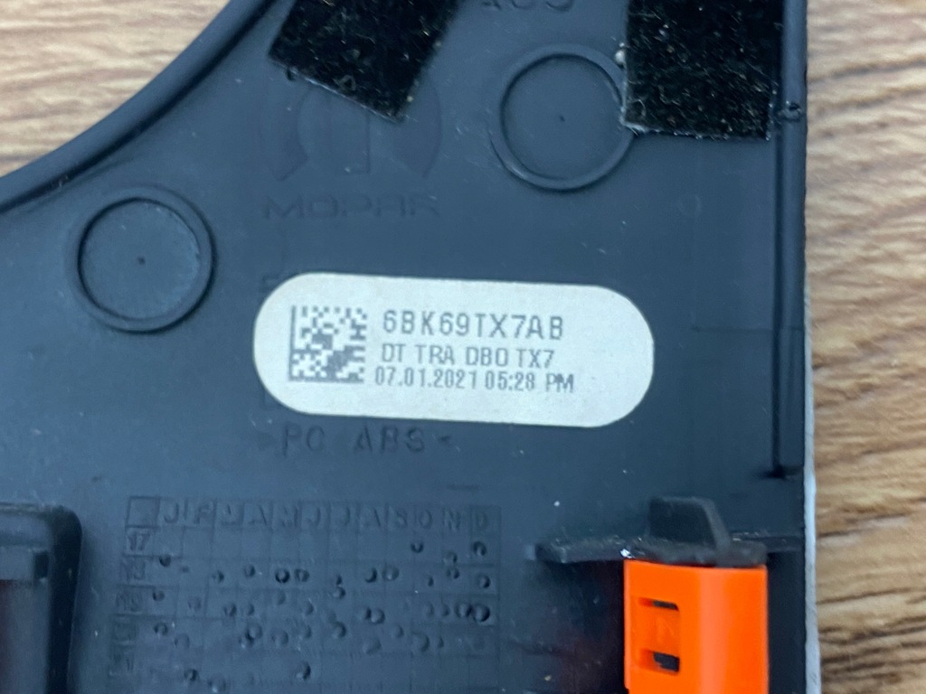 фото №5, Заглушка захист dekor панелі dodge ram 1500 2019+