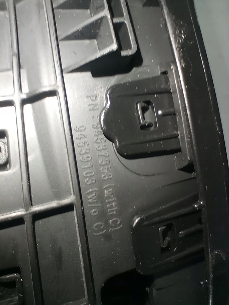 фото №10, Opel karl ґрати обдув перемикач світла аварійних 94515817 94539103