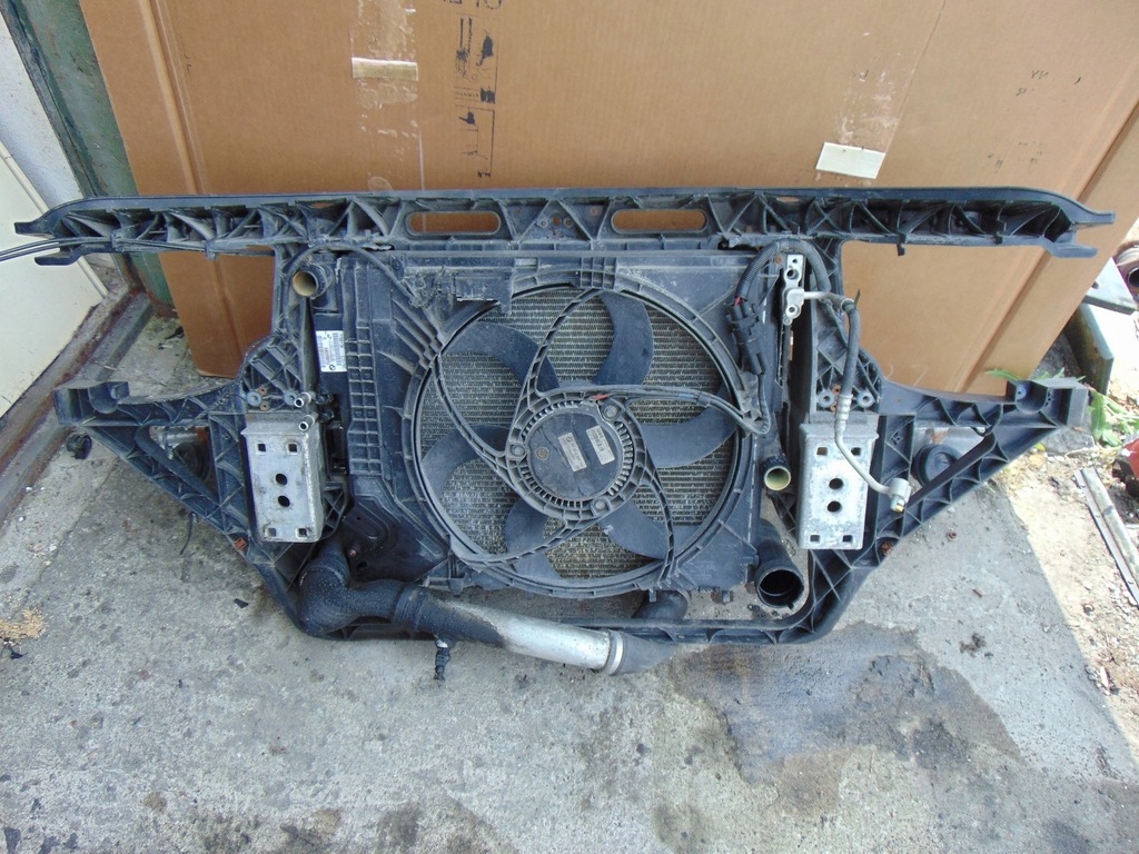 фото №8, Комплект радіатор pas підсилювач bmw x3 e83 2.0 d