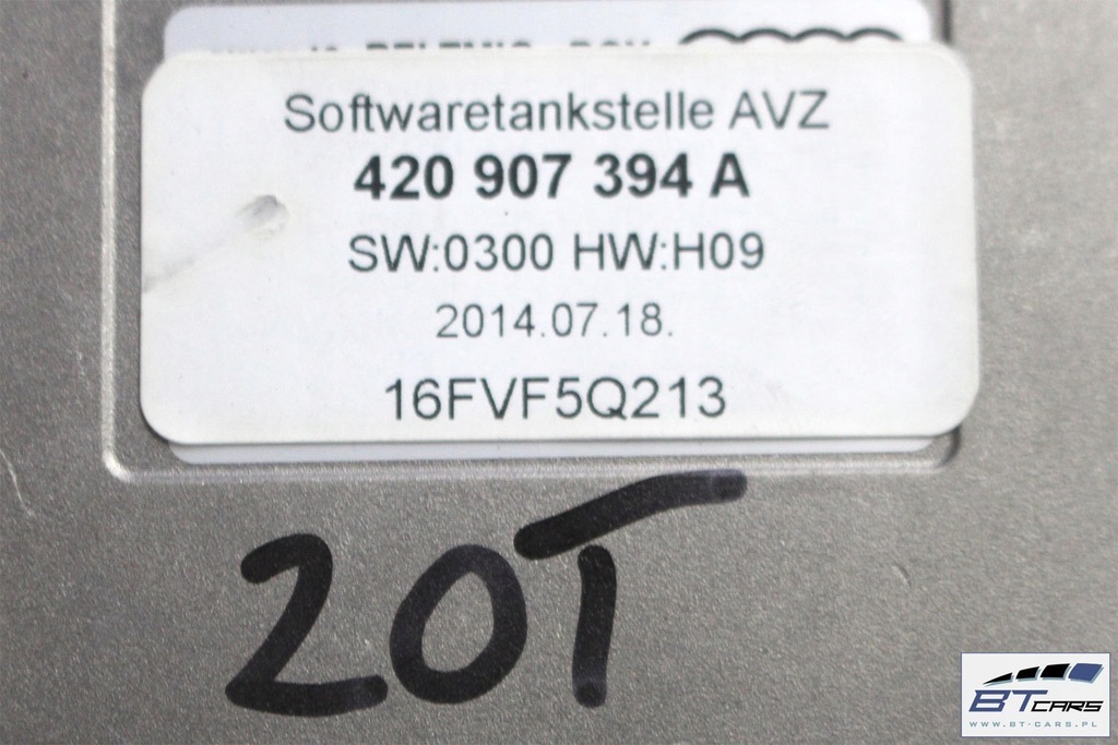 фото №7, Audi tt модуль 420907394a 420907394b блок керування мікрофона w pasach 420 907 39