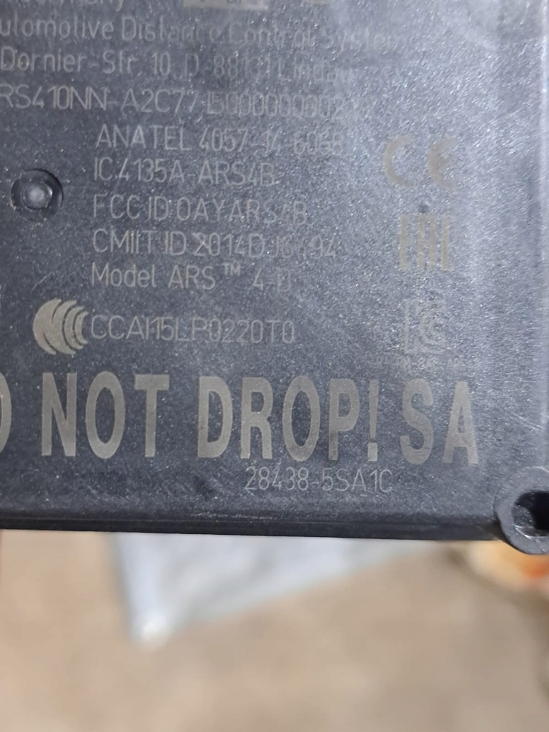 фото №2, Nissan leaf 2 радар датчик відстані 28438-5sa1c