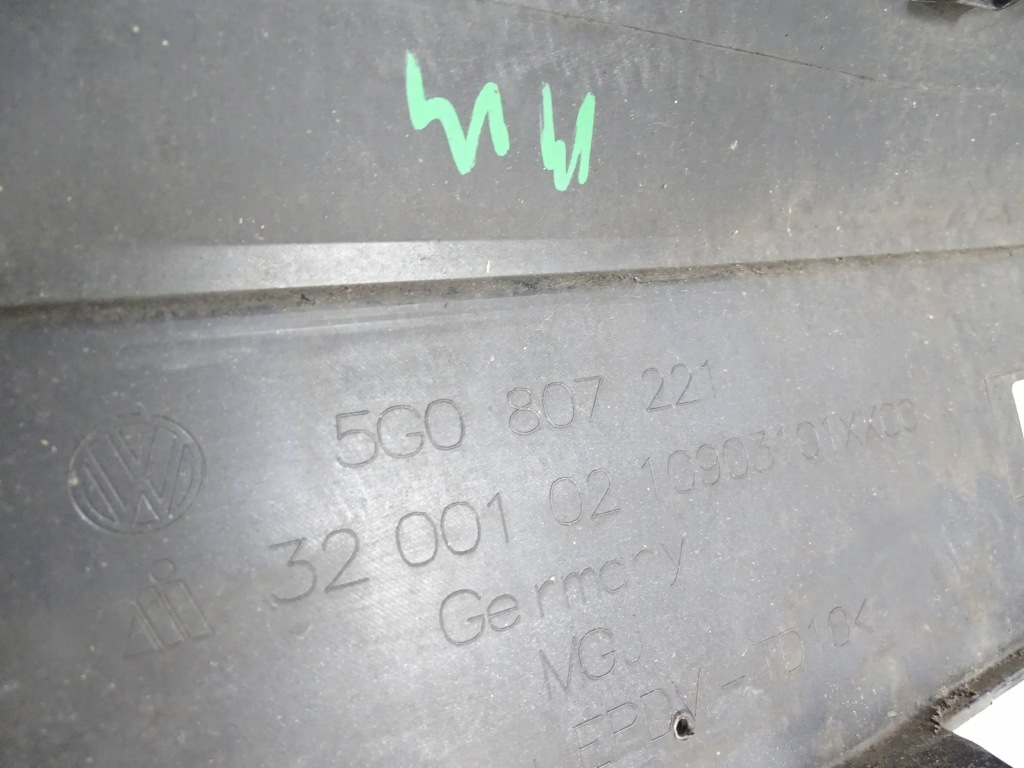 фото №9, Бампер перед передній vw golf vii 12-17