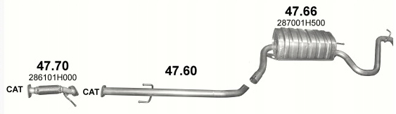фото №16, Kia cee`d 1.41.6 16v 2006-2009 3 i 5 двері труба з'єднувач еластичний