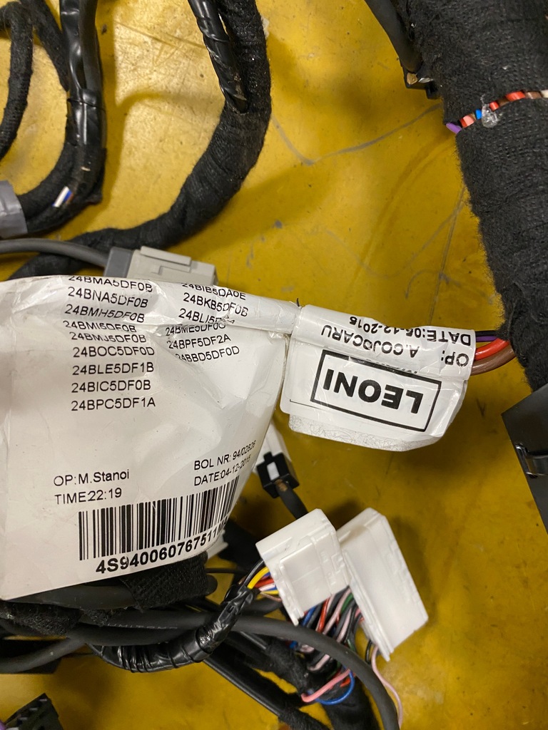 фото №12, Жгут электропроводка предохранители кабины infiniti q30