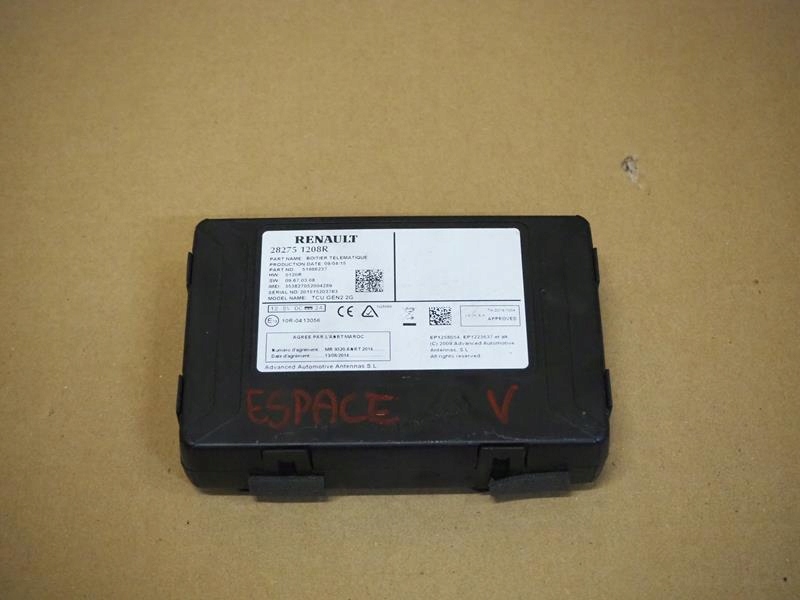 фото №1, Модуль навигации renault espace v