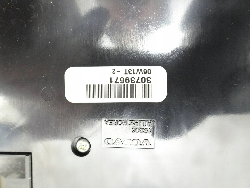 фото №8, Панель радіо обдув volvo c70 ii