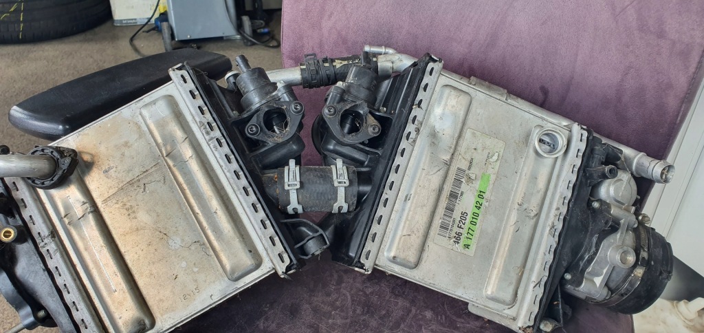 In25 интеркулер mercedes w205 6.3 s amg a1770901214 Недорого