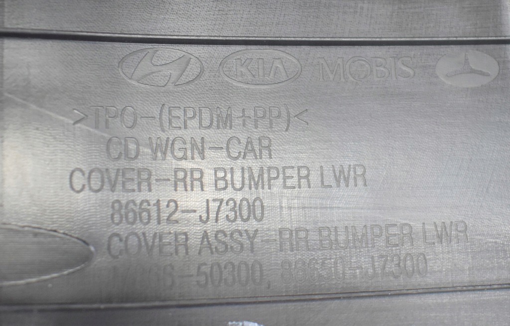 фото №8, Kia ceed iii 3 диффузор спойлер бампера kombi новый