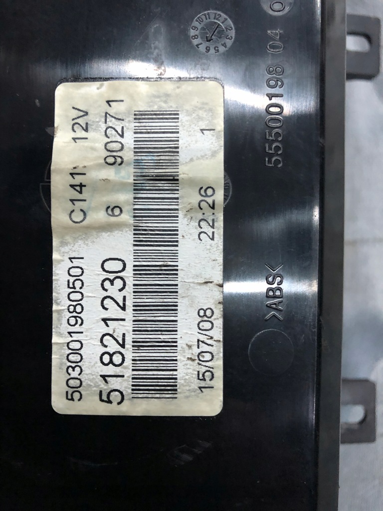 фото №5, Лічильник прилади fiat оригінальний номер 51821230