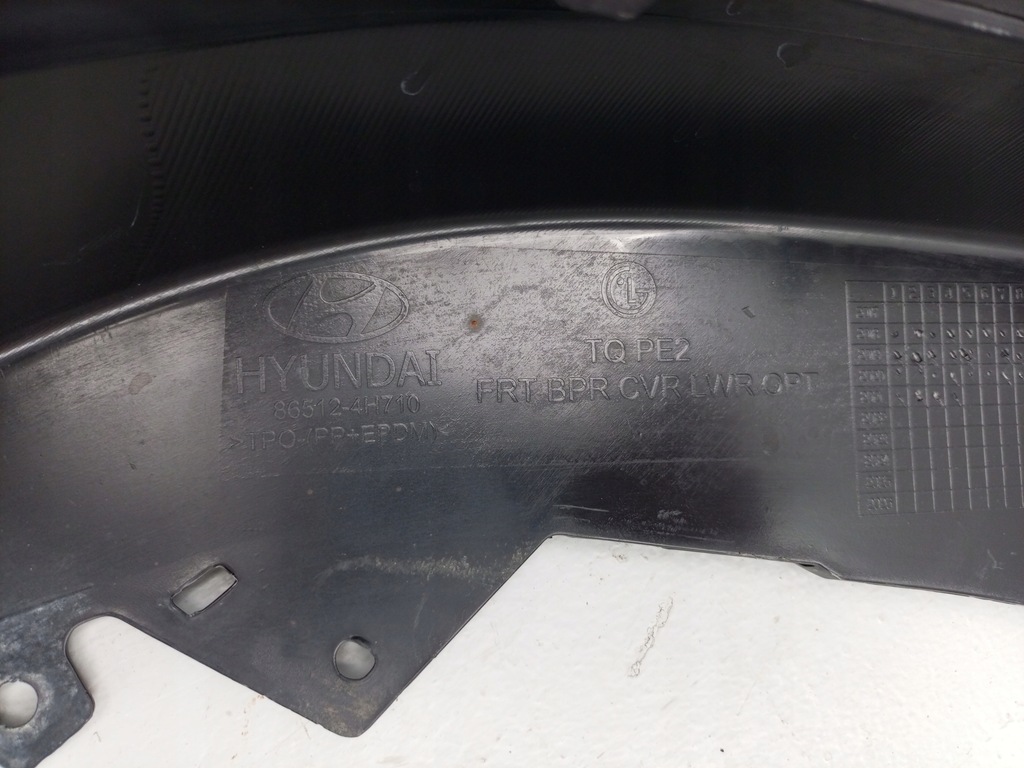 фото №12, Hyundai h1 grand starex 15- спойлер накладка бампера перед 86512-4h710 ÷