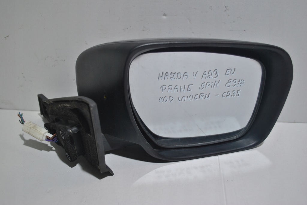 фото №1, Зеркало наружное правое mazda 5 eu 5 pin 6235