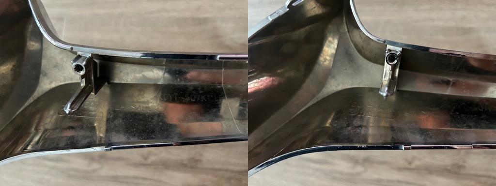 фото №16, Mazda cx-5 ii kf 2017-2022 молдинг хром решітка ліва kb8a kfyt оригінал