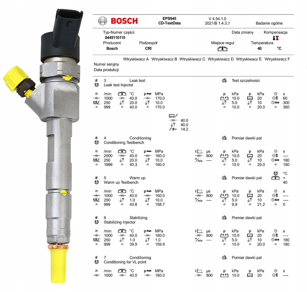 фото №2, Инжектор, форсунка bosch renault master ii