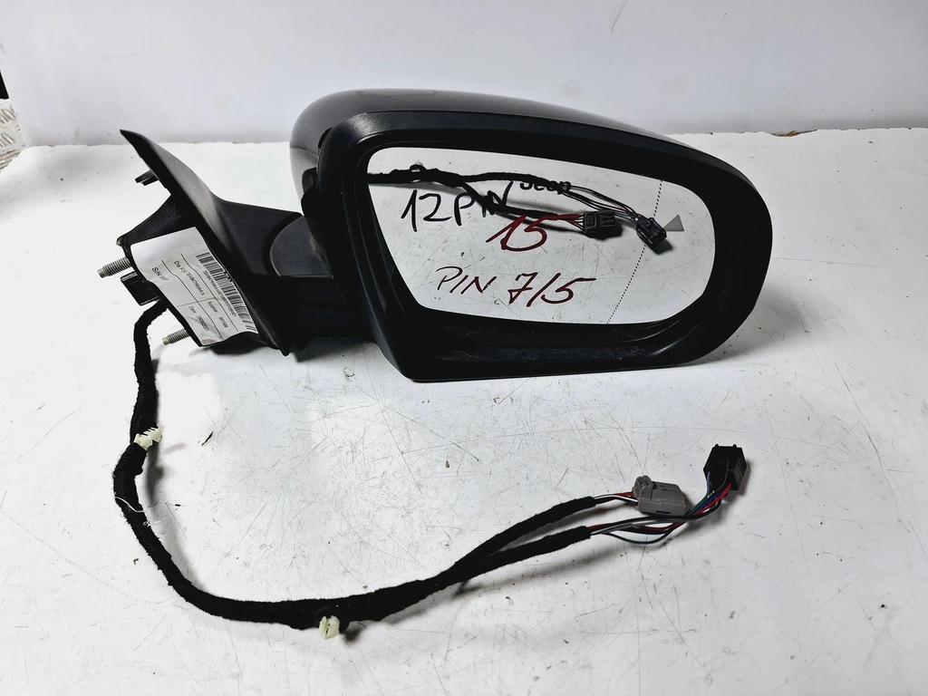фото №1, Зеркало правое jeep compass ii 17- 12pin
