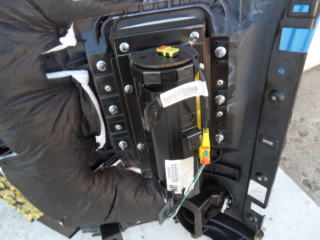 фото №7, Opel antara lift 10-15 панель приладів приладова комплект подушок перед