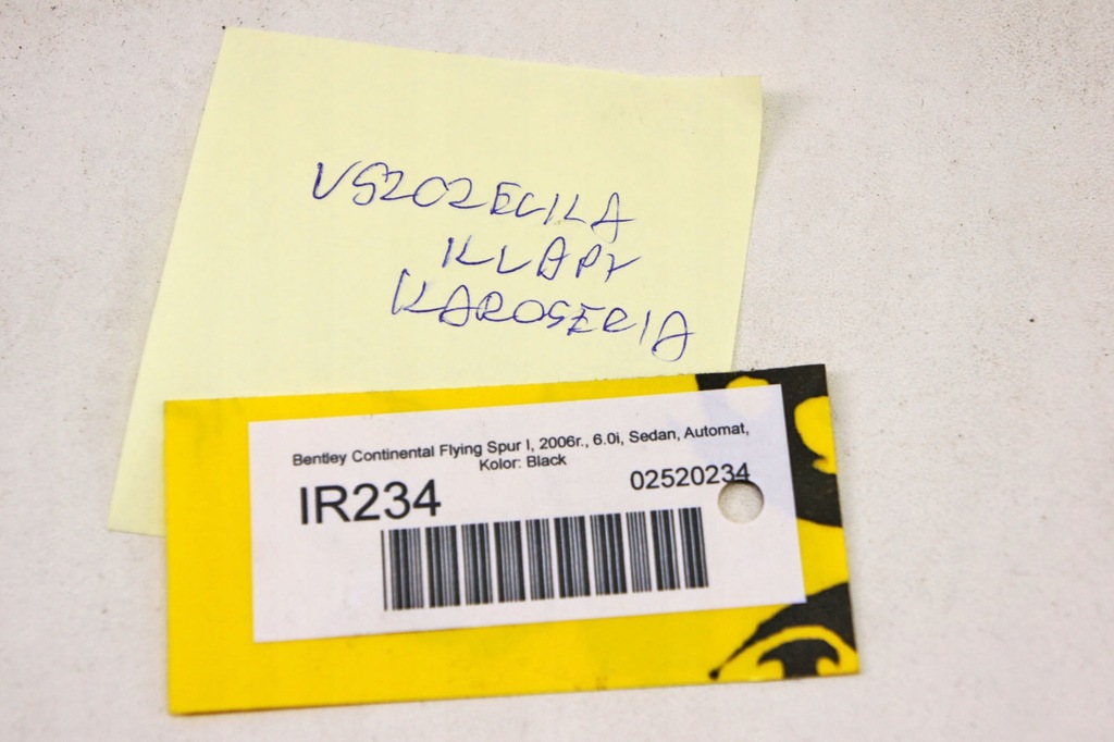 фото №5, Ir234 bentley flying spur i прокладка кришки багажник