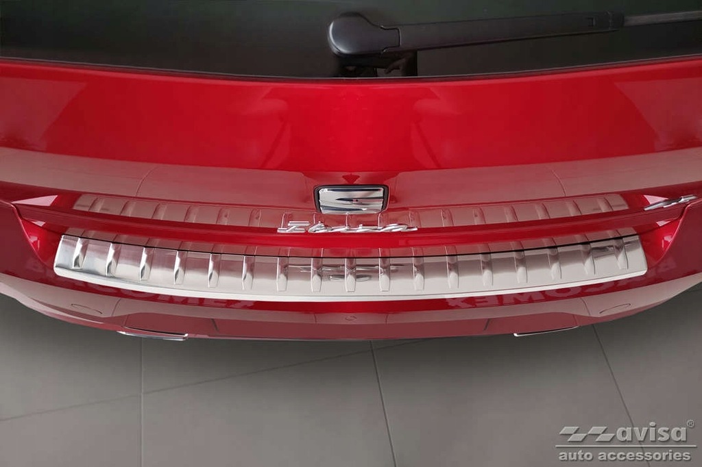 фото №12, Накладка na бампер задний seat ibiza 5 сталь