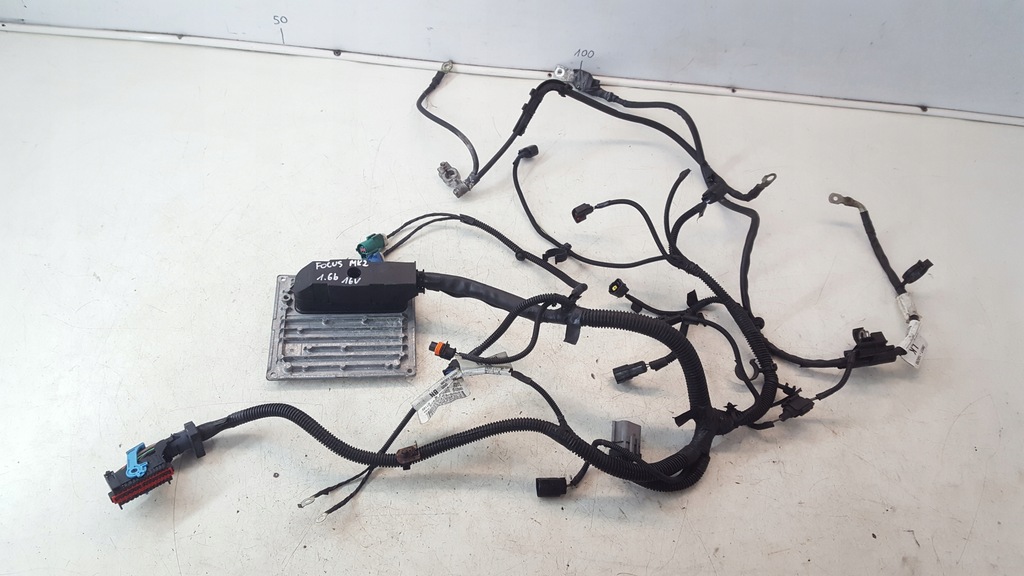 фото №1, Бортовой компьютер двигателя 4m5112a650hf ford focus mk2