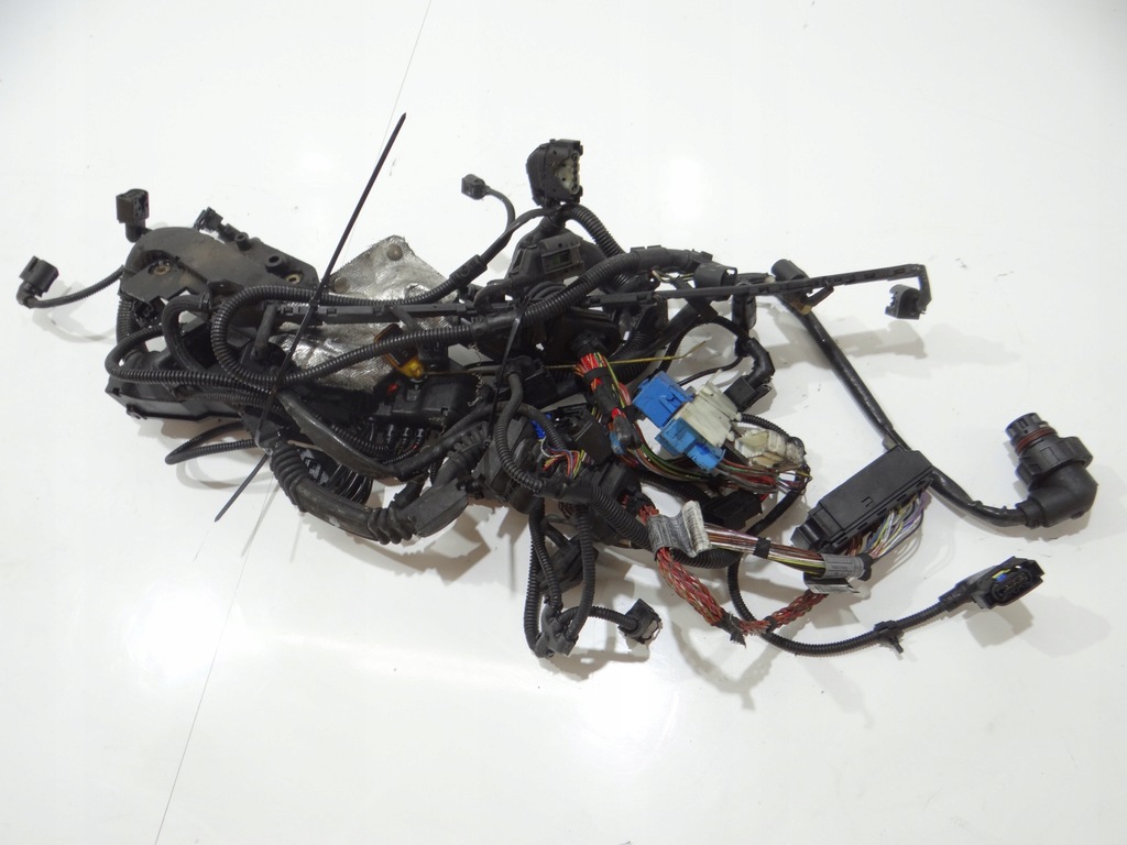 фото №7, Жгут двигателя bmw e60 e61 3.0 d 306d3 автоматическая коробка передач 7802570
