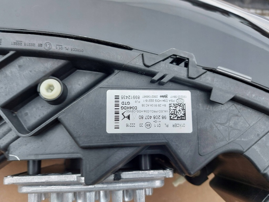 фото №4, Ds3 crossback 19-лампа передняя левая