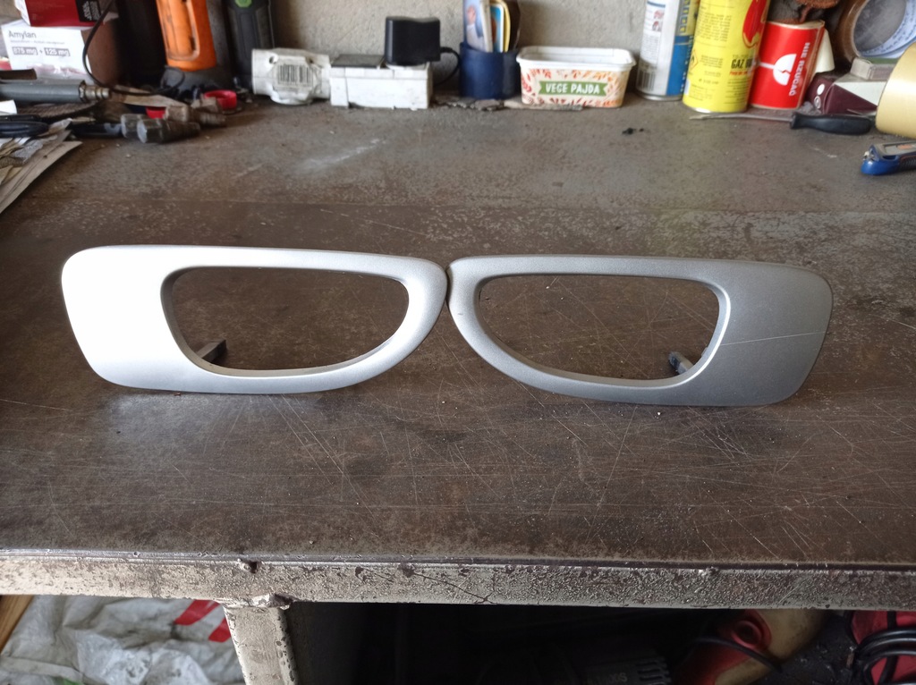 фото №1, Peugeot 307 - рамка ручка лівий задня