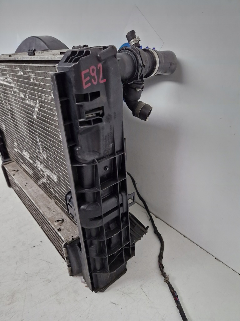 фото №7, Комплект радиатор радиатор wody вентилятор bmw 3 e90 e91 e92 e93