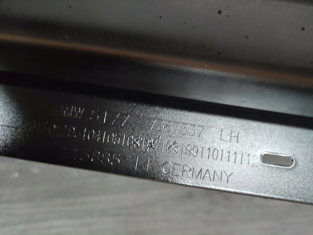 фото №6, Молдинг поріг ліва bmw 5 g30 g31 колір 668 різні кольори