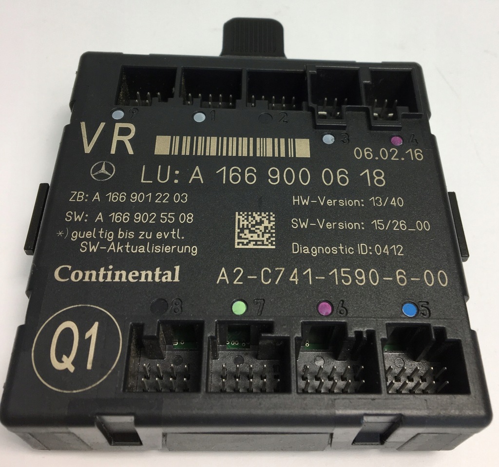 фото №1, Модуль блок керування двері mercedes w166 gl 1669000618