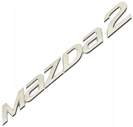 фото №1, Емблема надпис значок na задня кришка оригінал mazda 2