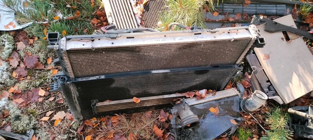 фото №4, Комплект радіатор радіатор вентилятор vw touareg 2.5 7l 7l0959455d