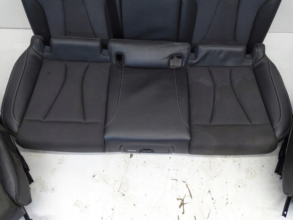 фото №8, Kpl сидіння заднє сидіння оббивка шкіра напівшкіра audi a3 8v 3d hb s-line