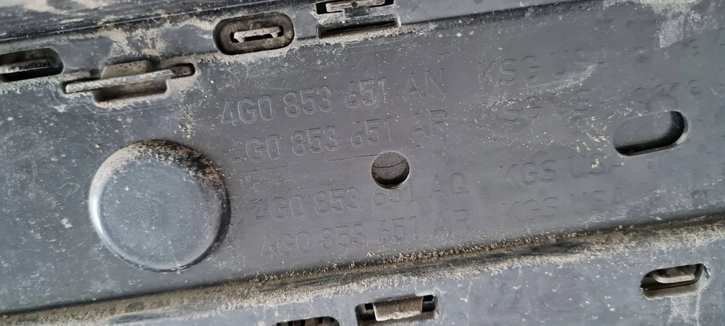 фото №9, S6 c7 4g lift решётка радиатора решётка радиатора бампера black pod камера 4g0853653m