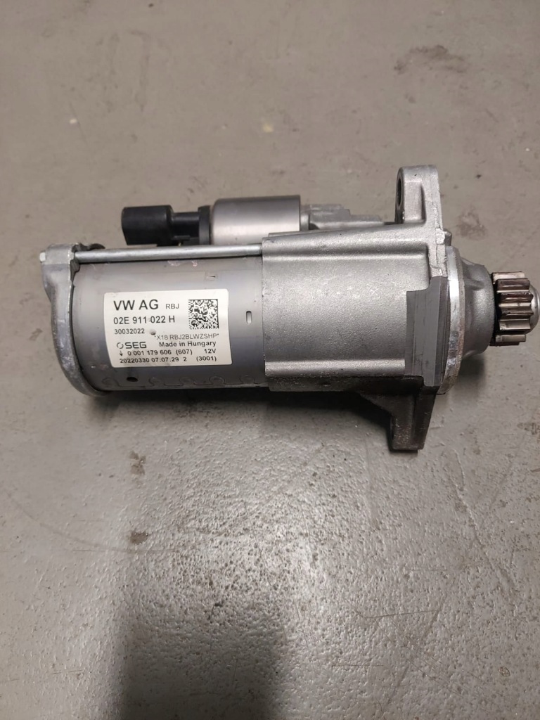 Купити Стартер tiguan volkswagen оригінальний номер 02e911022h