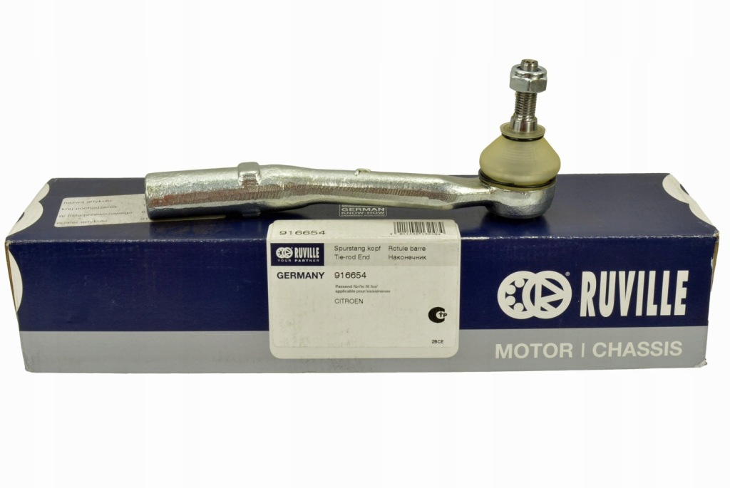 фото №1, Ruville наконечник тяга рулевой левая citroen c3 ii ds3
