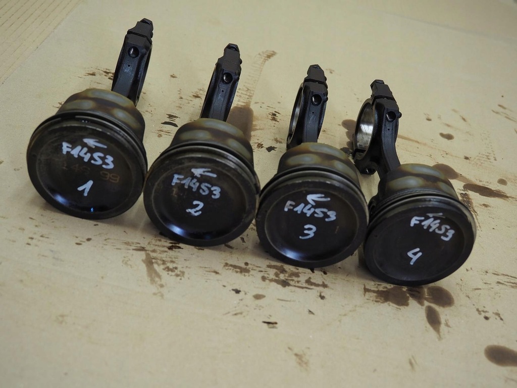 фото №15, Chevrolet kalos aveo 1.4 8v f14s3 поршень шатун