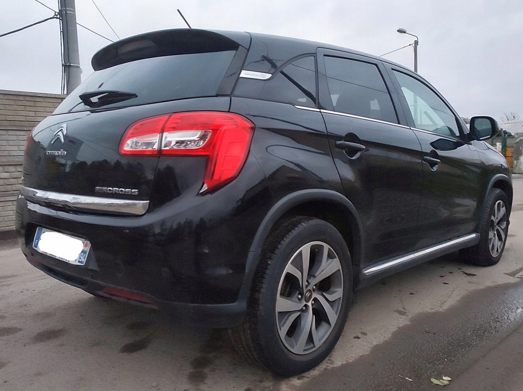 фото №7, Крыло левый pas четверть радиатор подушки безопасности подушка безопасности citroen c4 aircross x42