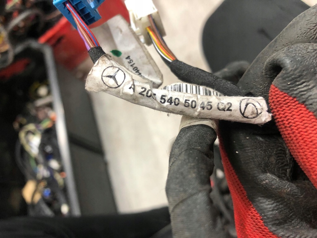 фото №6, 2055405045 mercedes w205 жгут pdc бампера задняя