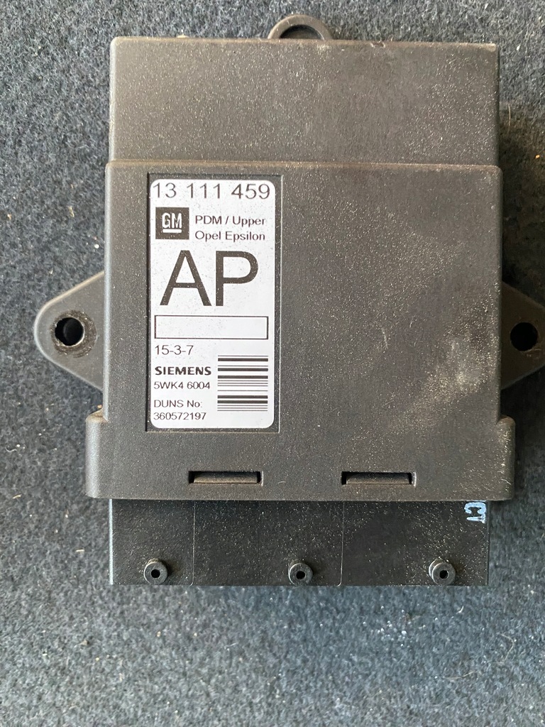 фото №1, Opel signum блок управления дверь правый перед 13111459ap