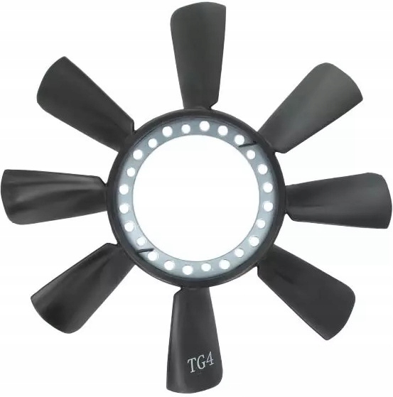 фото №1, Thermotec d9w002tt колесо вентилятора, охлаждение двигателя