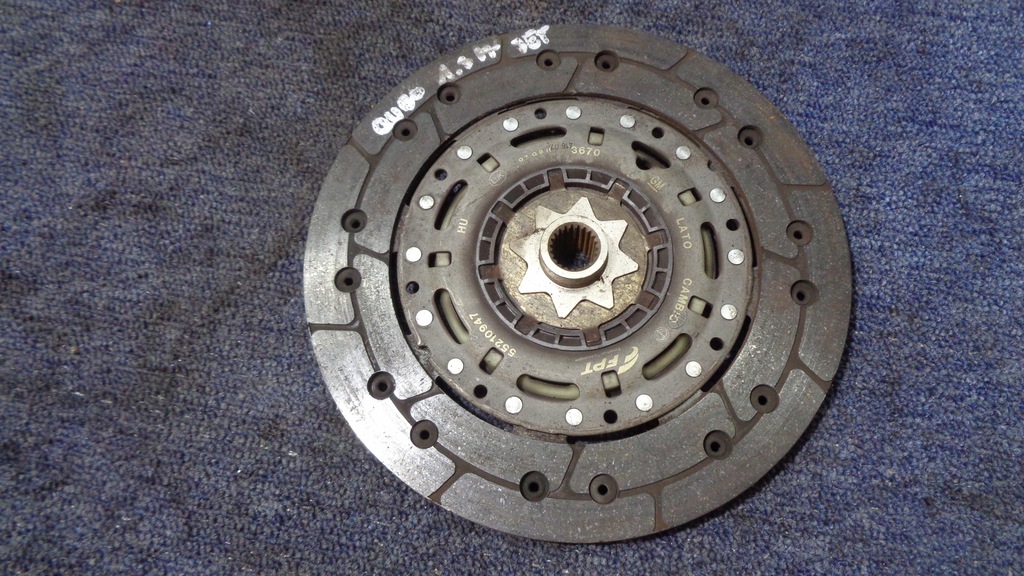 фото №7, Диск прижим сцепления fiat fiorino qubo nemo bipper 1.3 16v m-jet