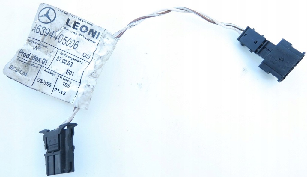 фото №1, Жгут дверь mercedes vito w639