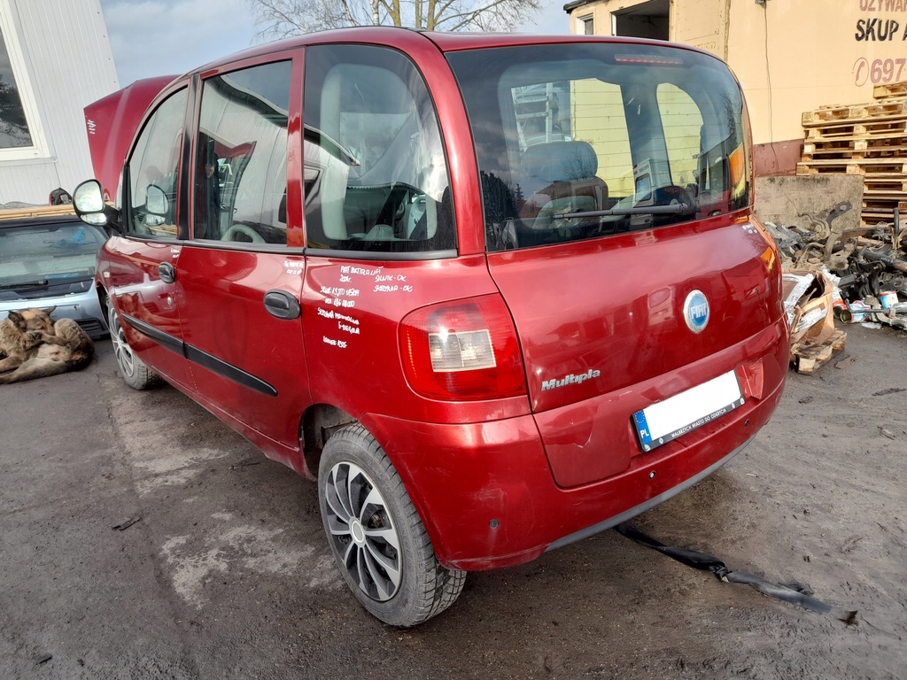 фото №14, Fiat multipla lift бампер задняя задний задний 132f
