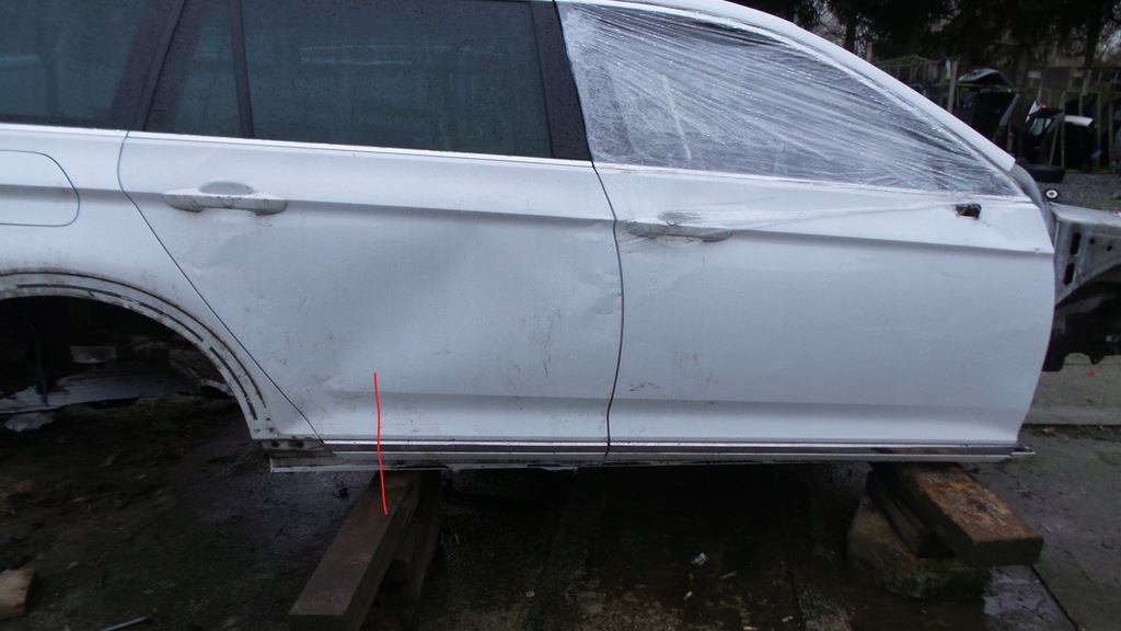 фото №1, Порог блок двигателя четверть passat b8 правая правый kombi