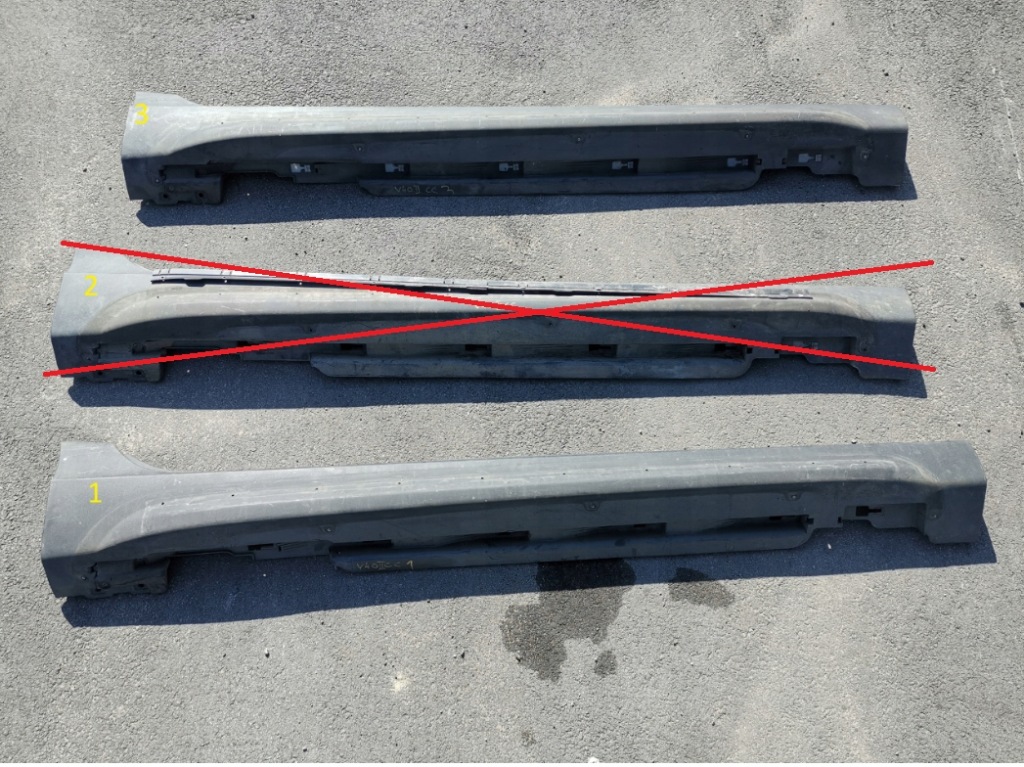 фото №1, Volvo v40 ii cross country молдинг порог правая