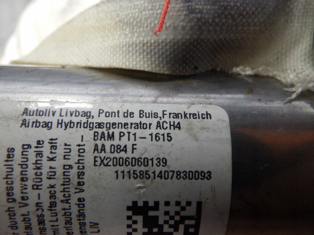 фото №6, Шторка безпеки повітряна права ford focus iii