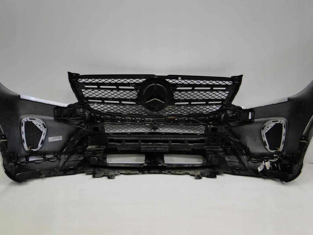 фото №9, Mercedes gls x166 166 капот бампер передний крылья перед серебристый 775