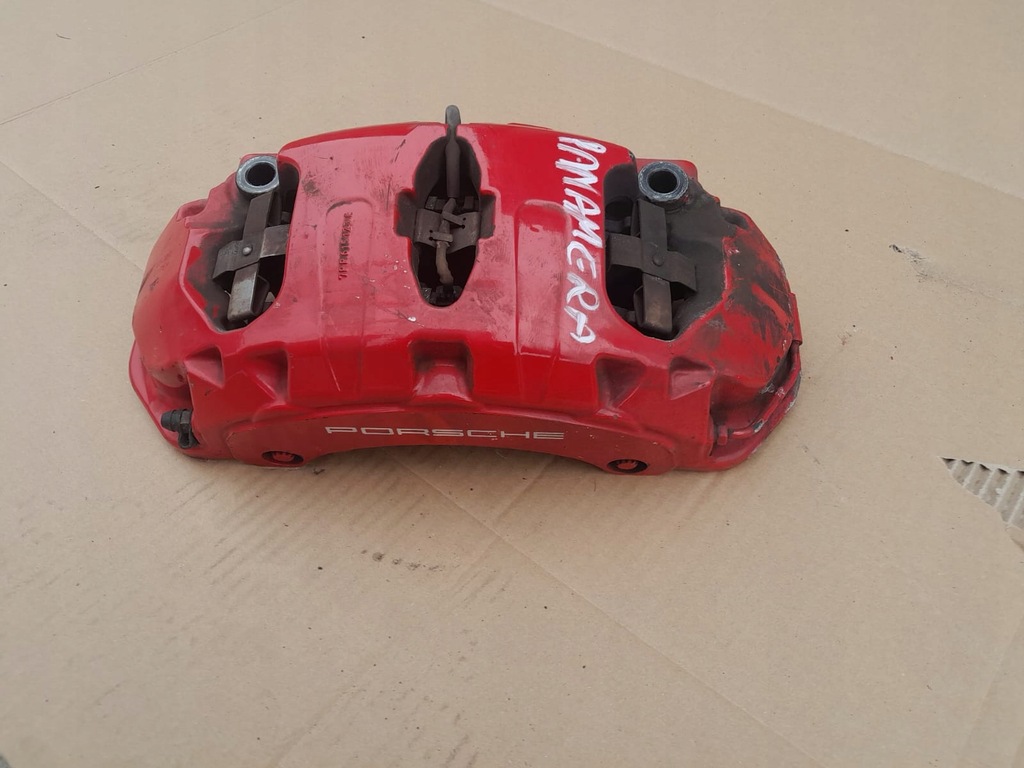 фото №1, Суппорт тормозной правый перед передний panamera 970